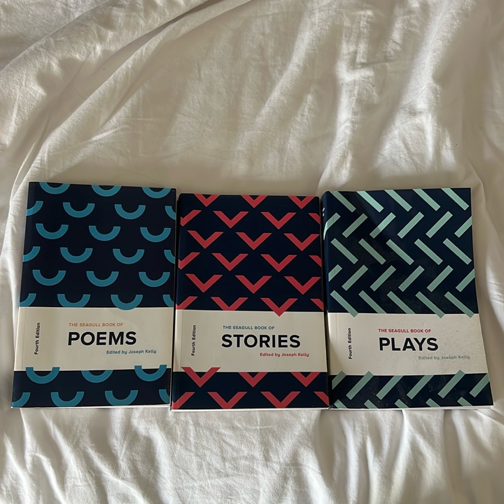 Seagull books of poems, stories and plays!